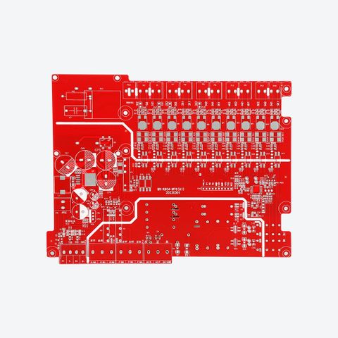 FR-4 PCB 1.5mm 2 Layer HASL (red)