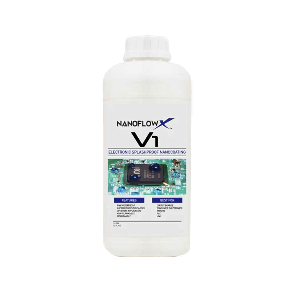 V1 Splashproof Nanoparticle Technology