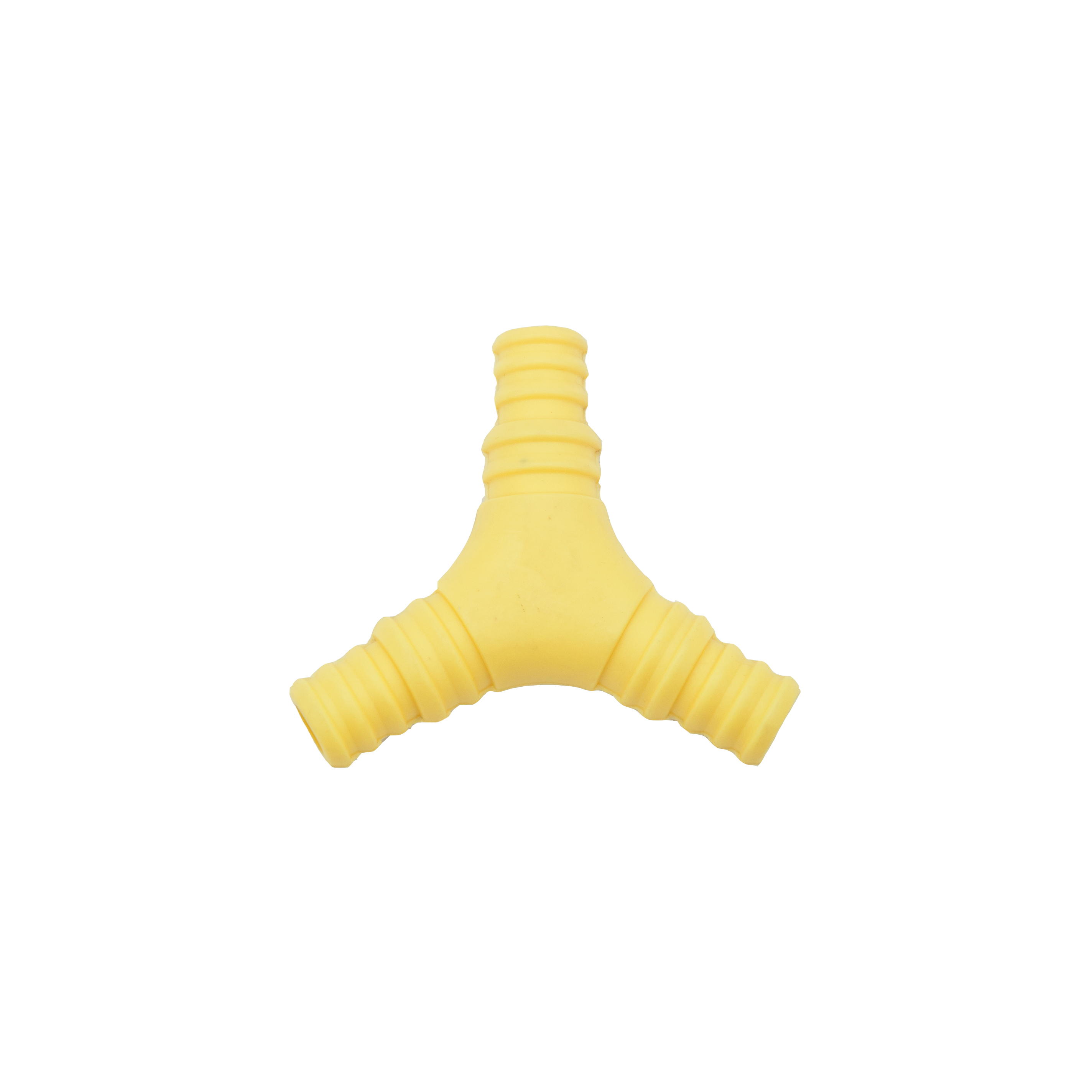 3-Way Plastic Hose Socket (Yellow)