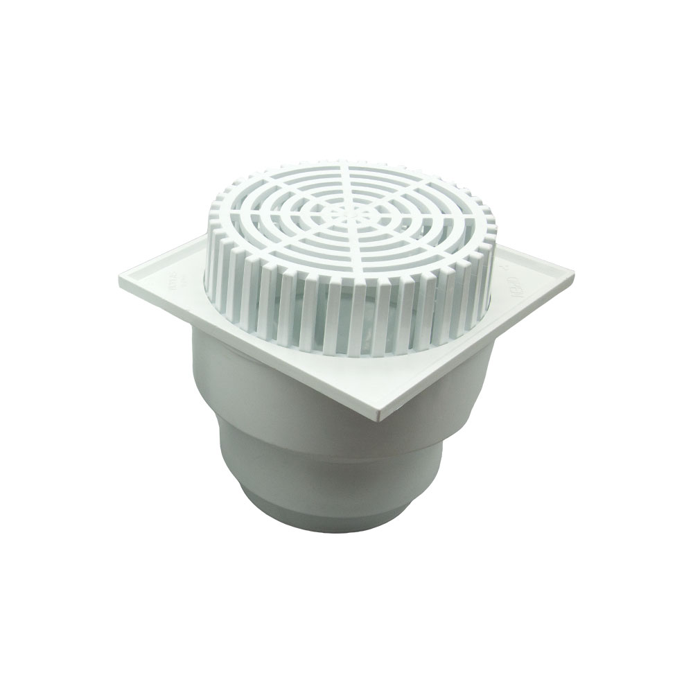 Balcony Outlet, Square Base Roof Top SS213 Upvc Pipe