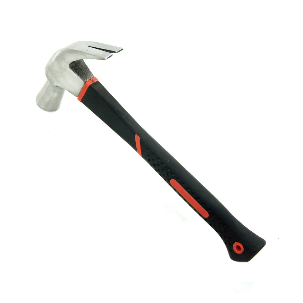 Black Fiberglass Handle Hammer