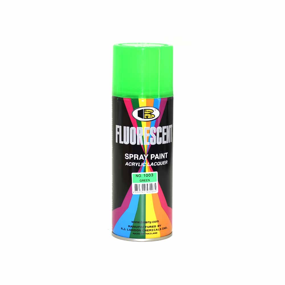 Bosny Fluorescent Spray Paint Green Sh Construction And Building