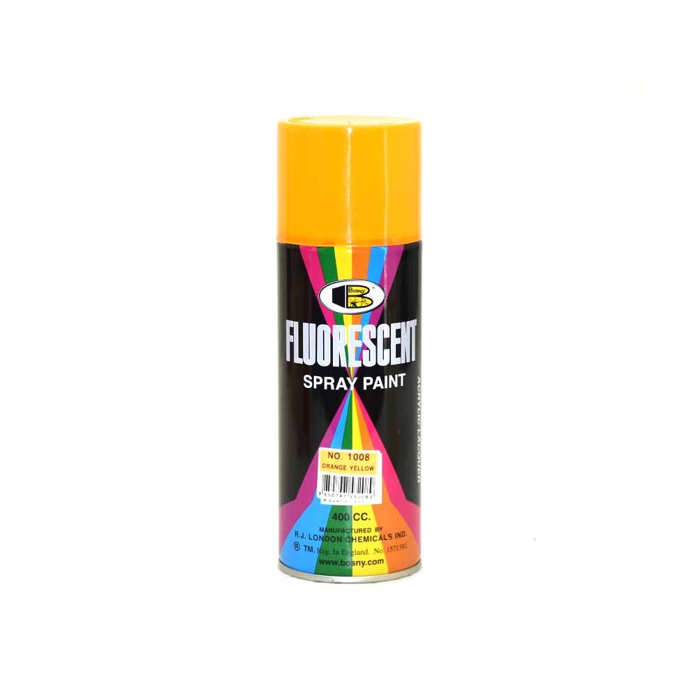 Bosny Fluorescent Spray Paint (Yellow)