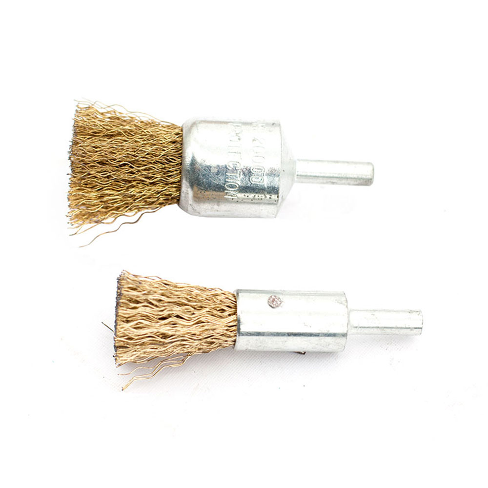 Brass Crimped Wire End Brushes