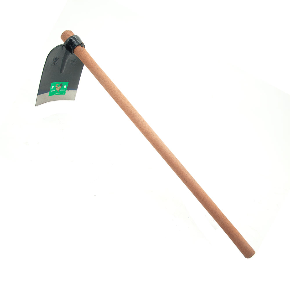 Cock Brand Hoe (China) + Wooden Handle