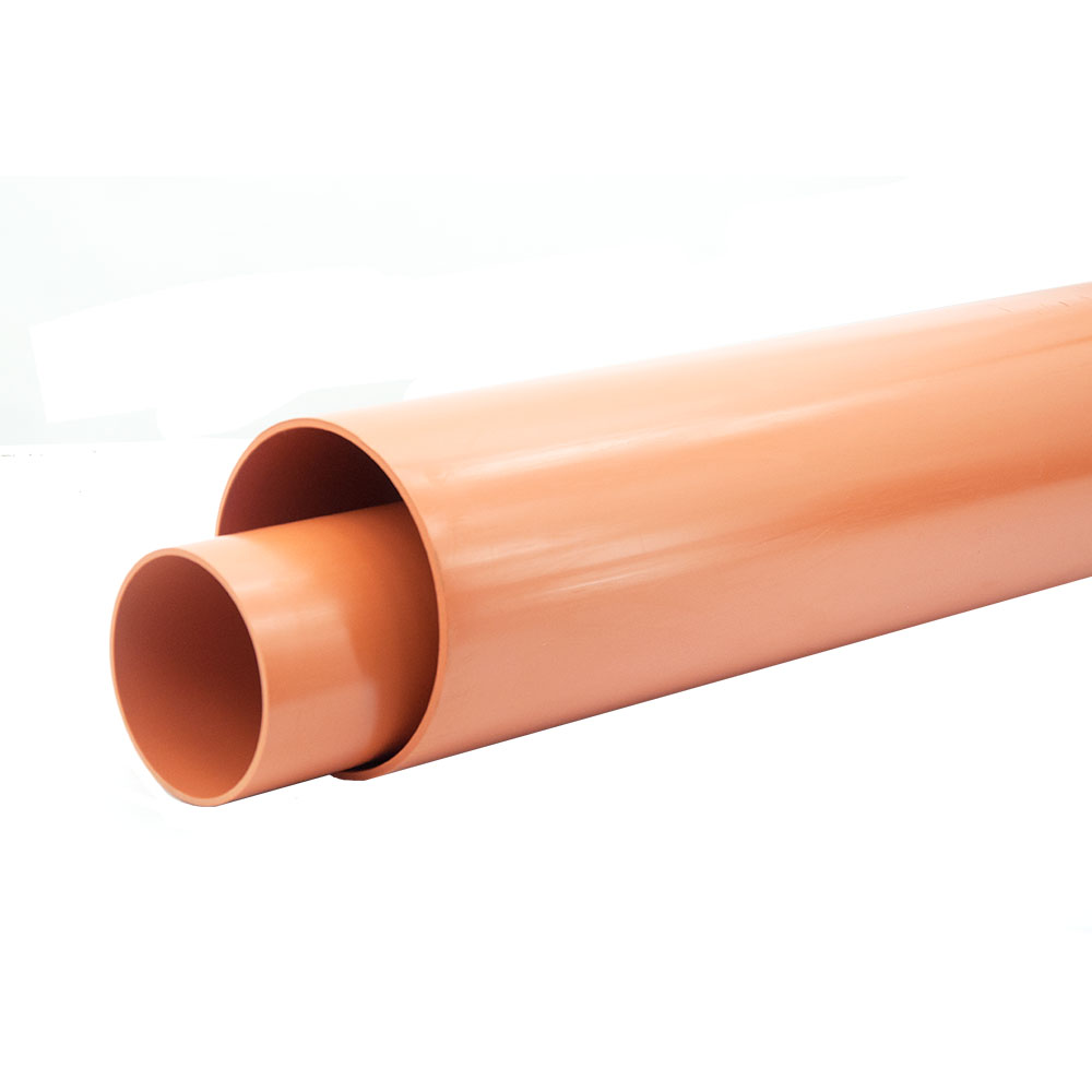 Drainage UPVC Pipes SS272 (Orange)