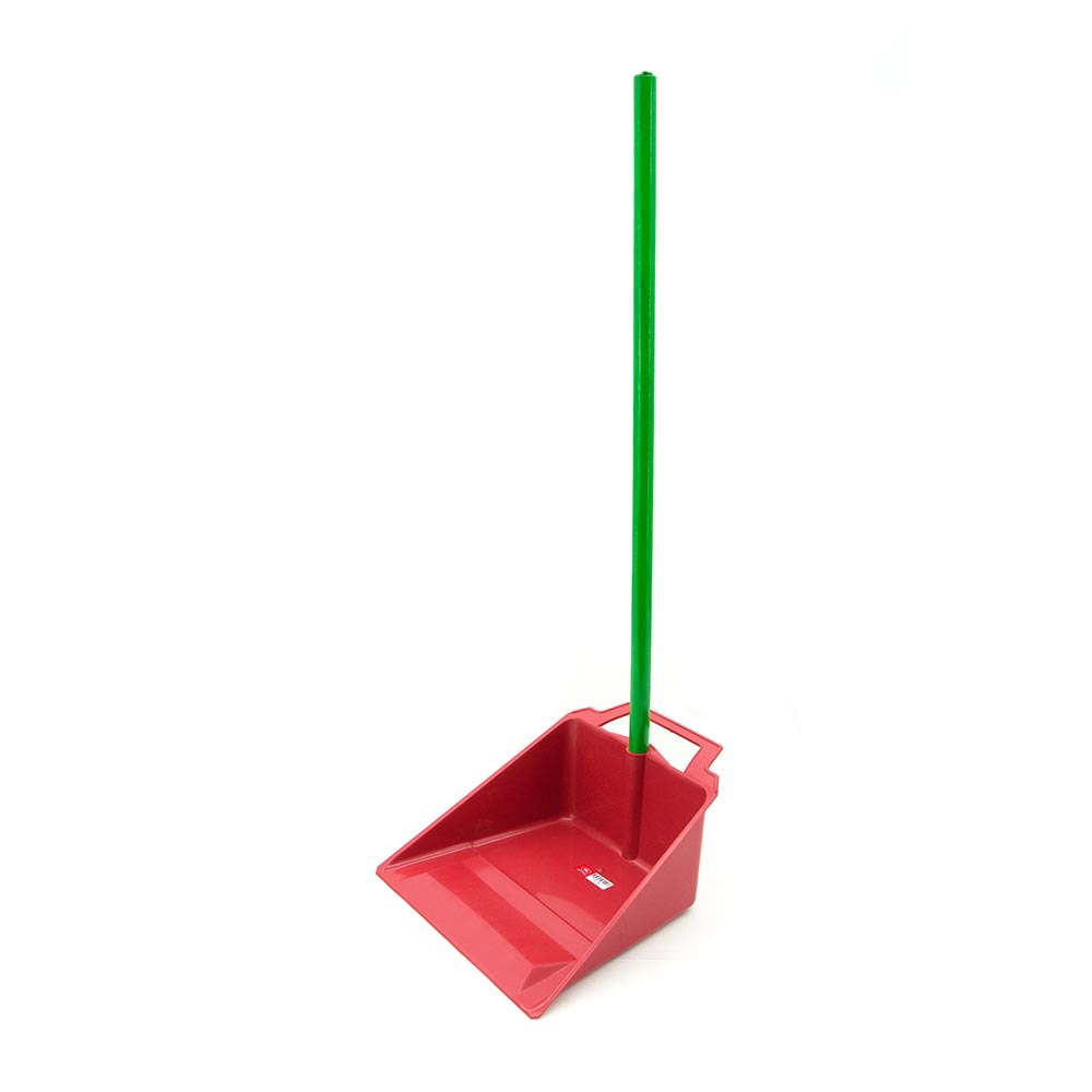 Dust Pan With 3Ft Handle