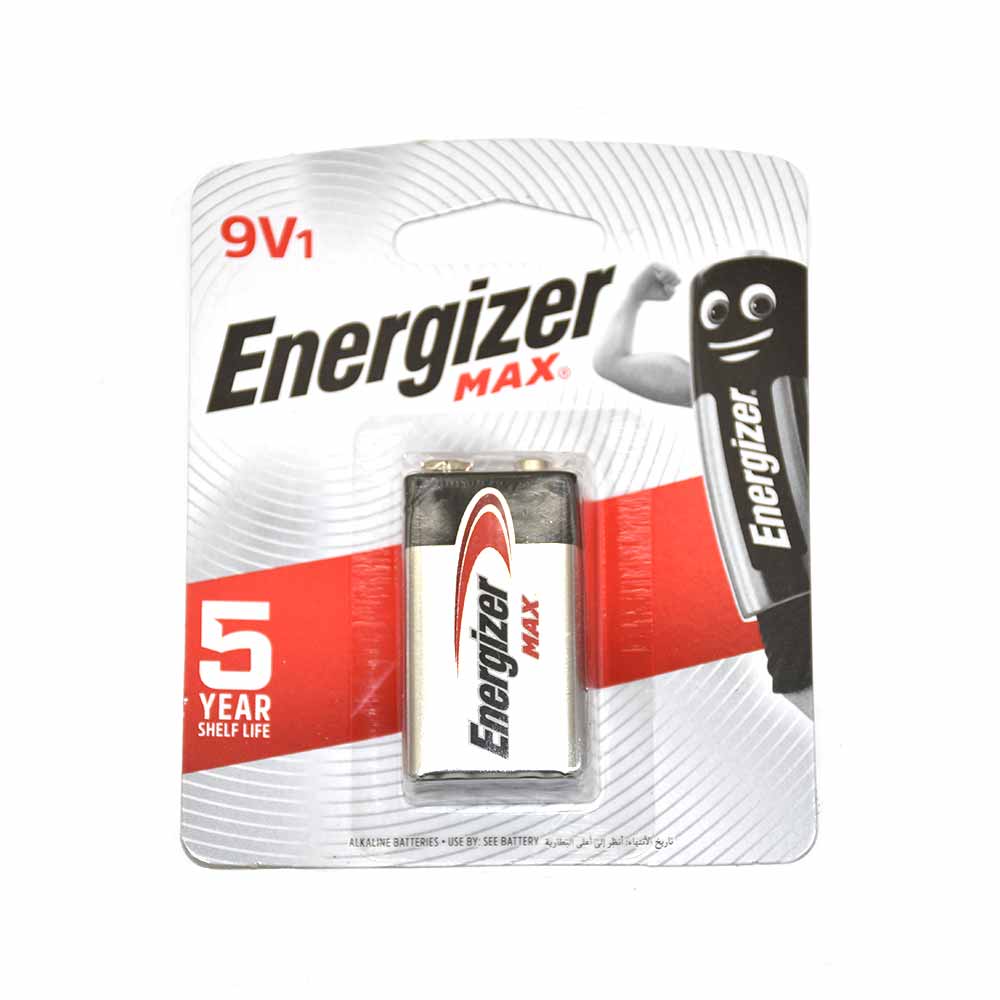 Energizer Max Alkaline Battery (9V)