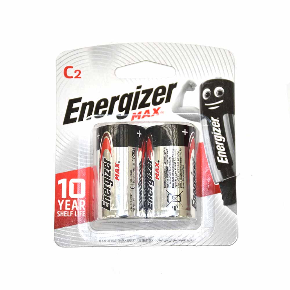 Energizer Max Alkaline Battery (C)