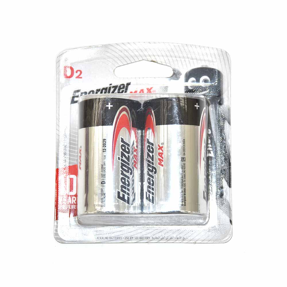 Energizer Max Alkaline Battery (D)