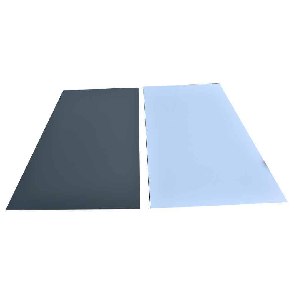 Fire Rated Grade Aluminium Composite Panel PVDF 9914 (Grey & White)