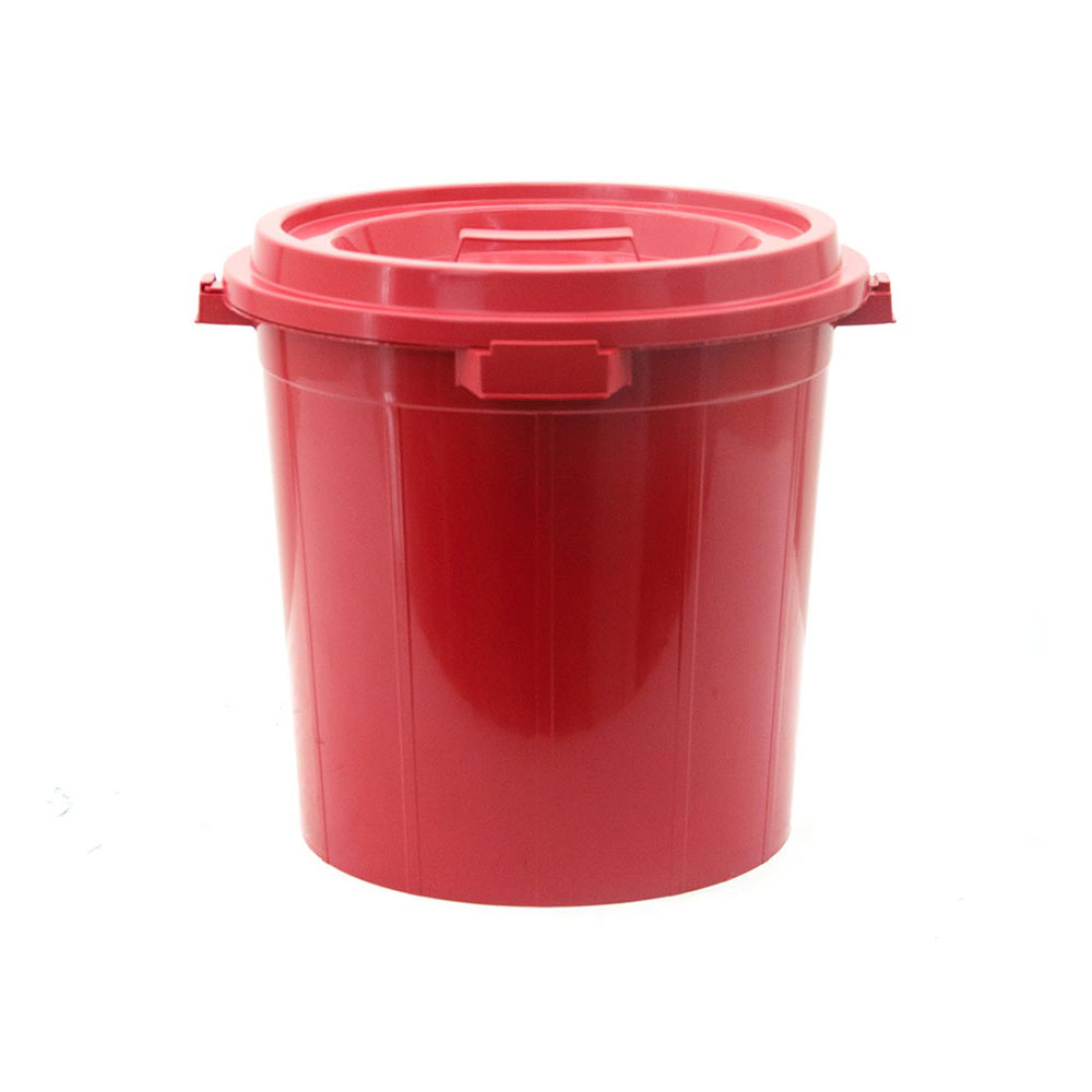 Gallon Rubbish Bin (Red)