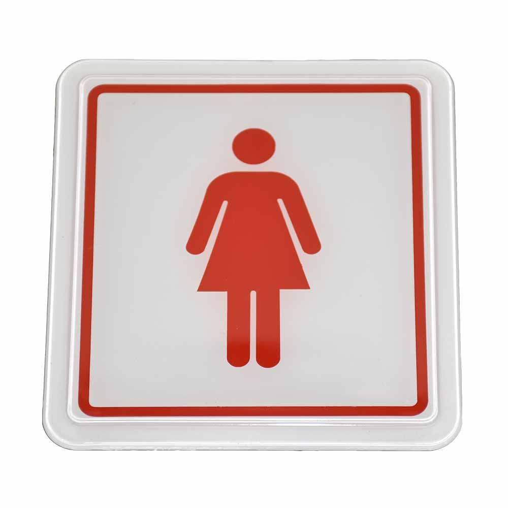 Indicator Board (Female Toilet Sign Plastic)