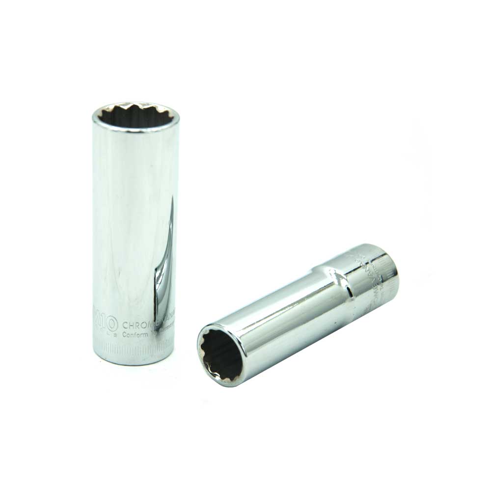 M10 1/2” Dr. Deep Socket (12 pt)
