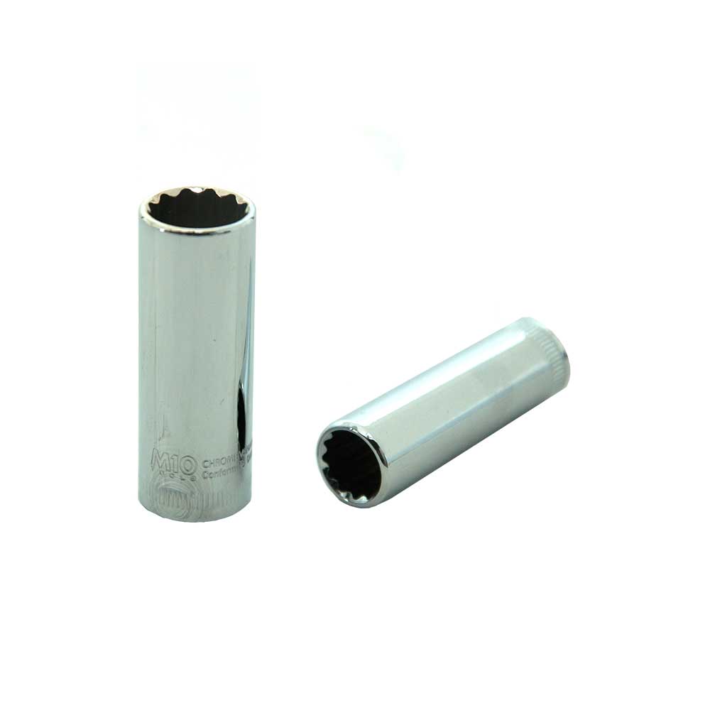 M10 3/8” Dr. Deep Socket (12pt)