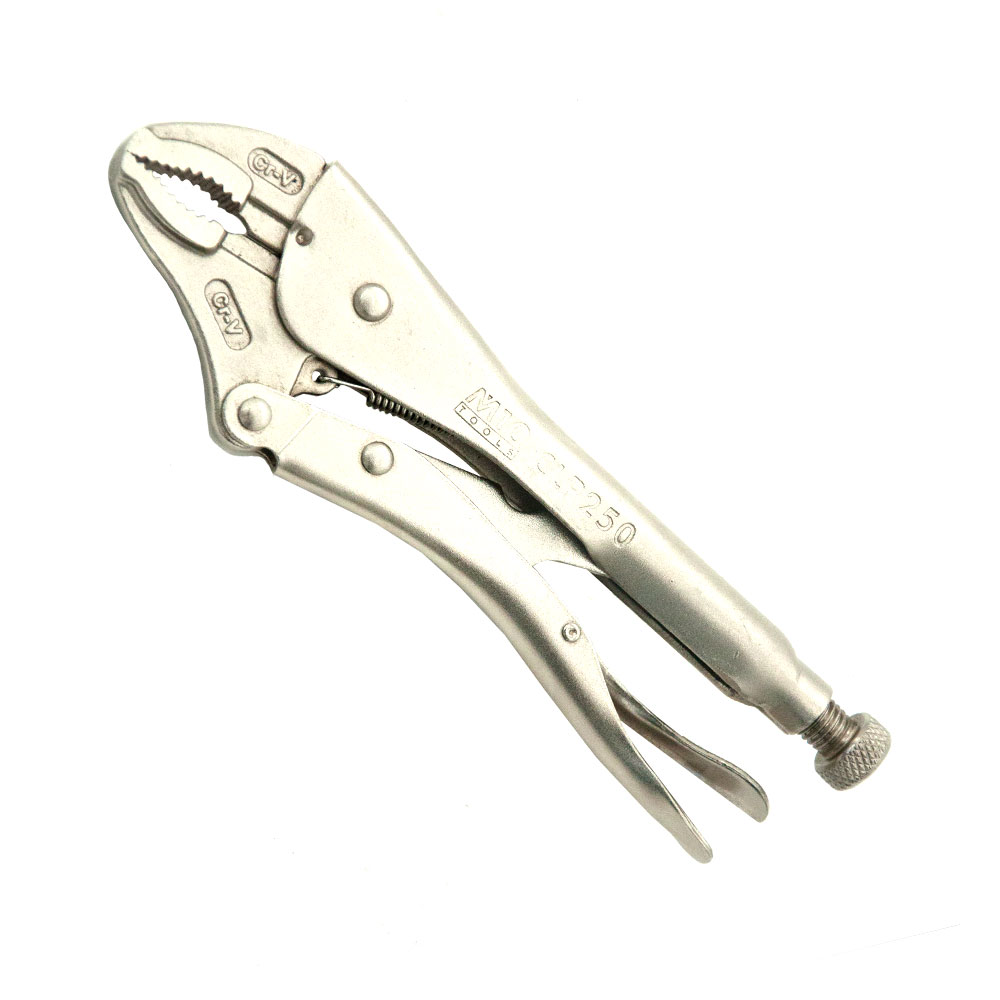M10 Curved Jaw Locking Plier With Wire Cutter  (Singapore)