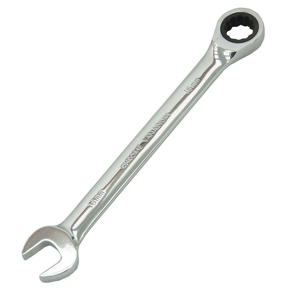 M10 Gear Ratchet Combination Wrench (12Pt 15˚)
