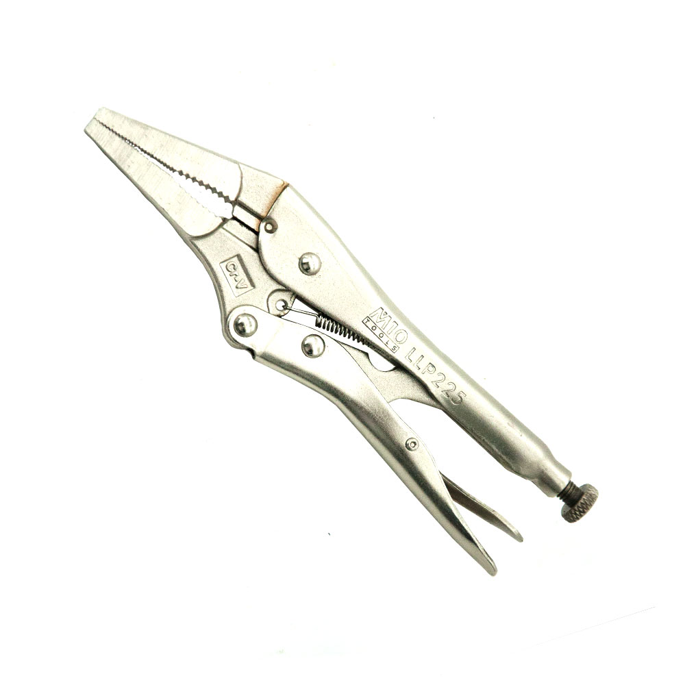 M10 Longnose Locking Plier With Wire Cutter  (Singapore)