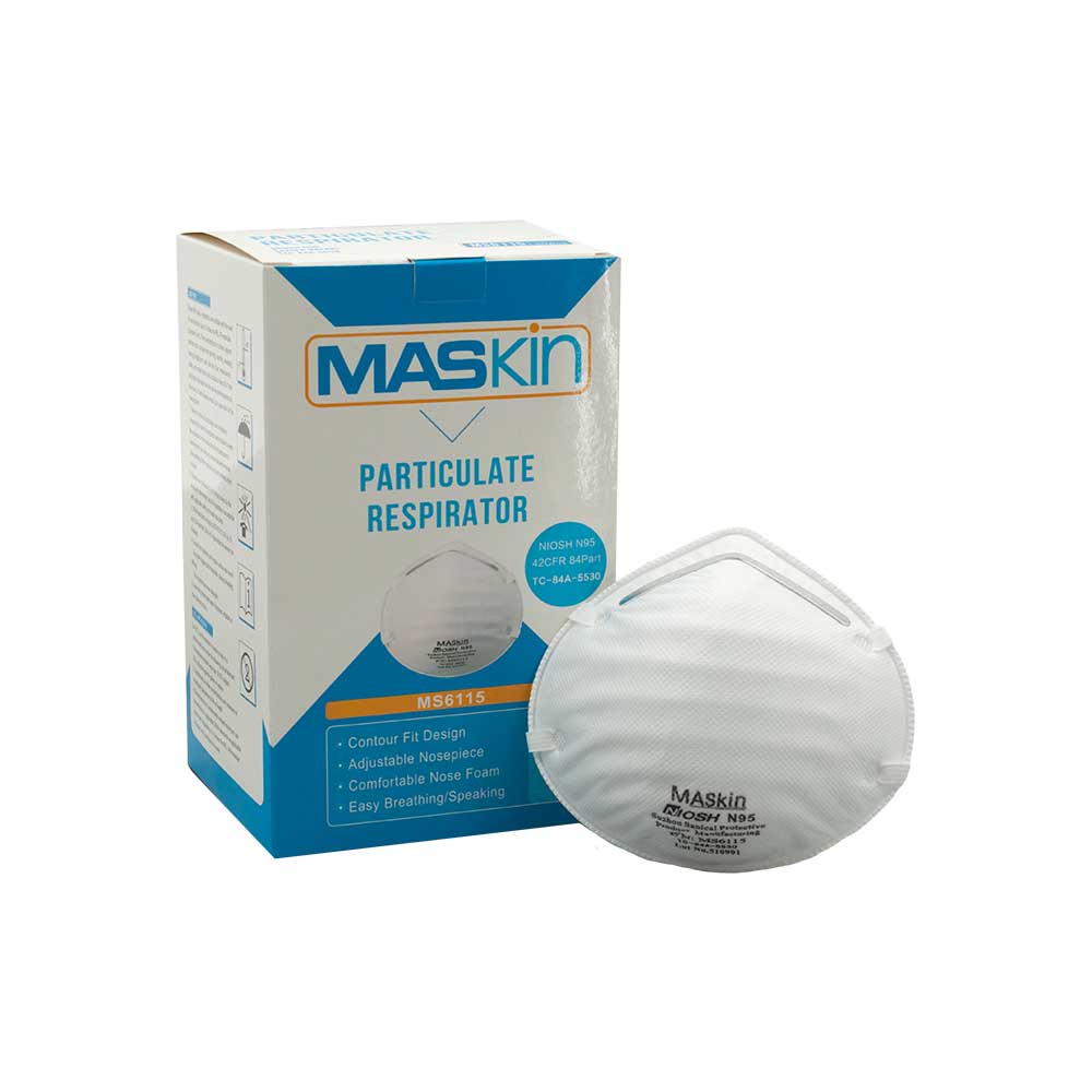 Maskin" N95 Disposable Particulate Respirator