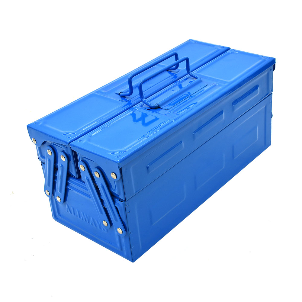 Metal Tool Box (Blue) (China)