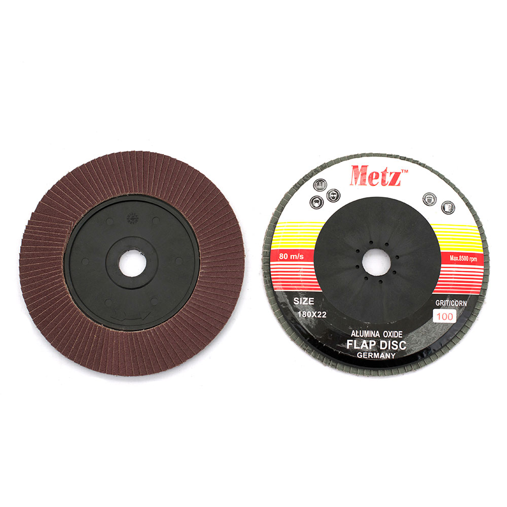 METZ Abrasive Flap Disc 4" Red