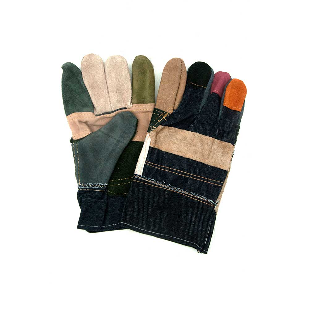 Mix Colour Jean Gloves