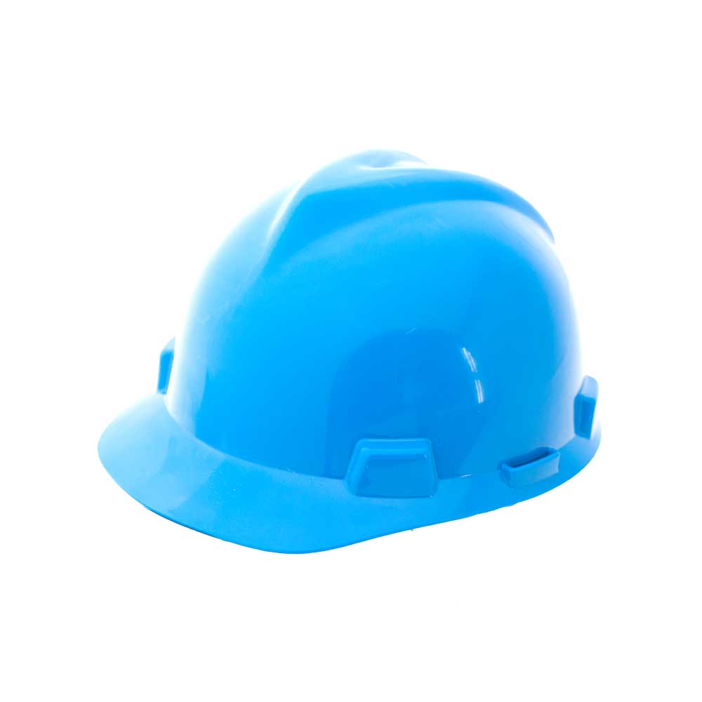 MSA Safety Helmet (V - Guard Hard Cap) (Blue)
