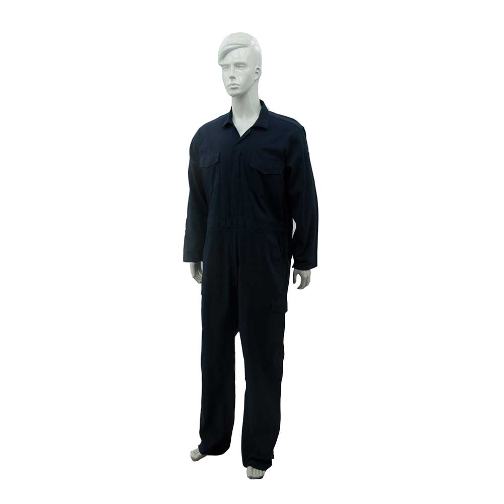 Normal Cotton Coverall (Navy Blue)