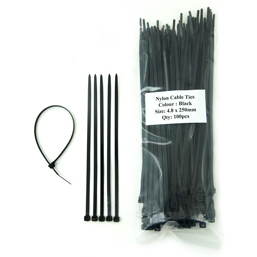 Nylon Cable Tie (Black Colour)