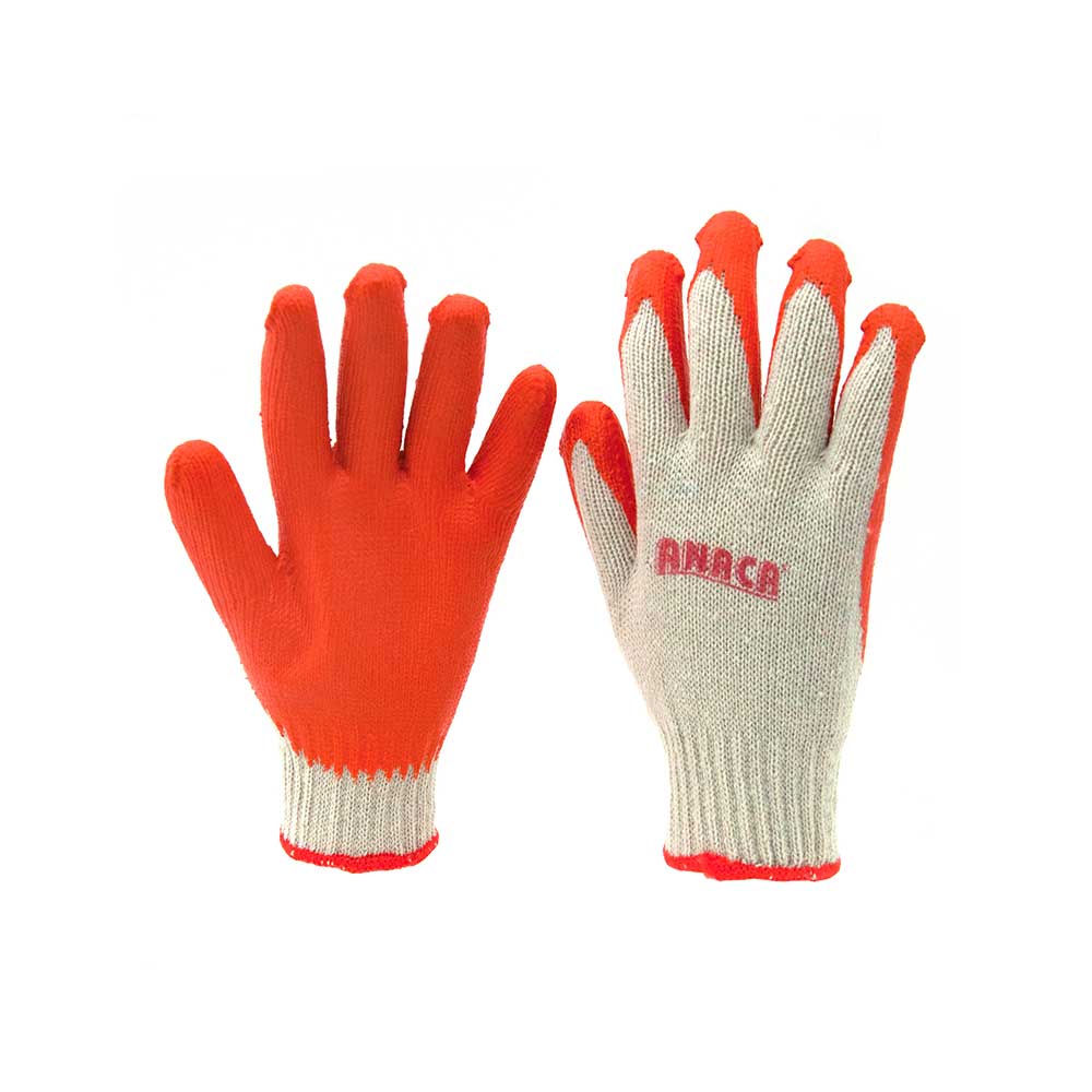 Painted Cotton Glove (Orange) (Anaca)