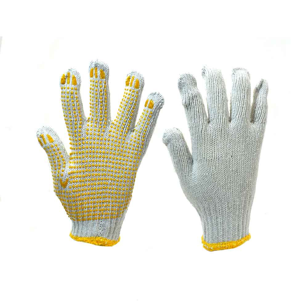 Polka Yellow Dot Glove