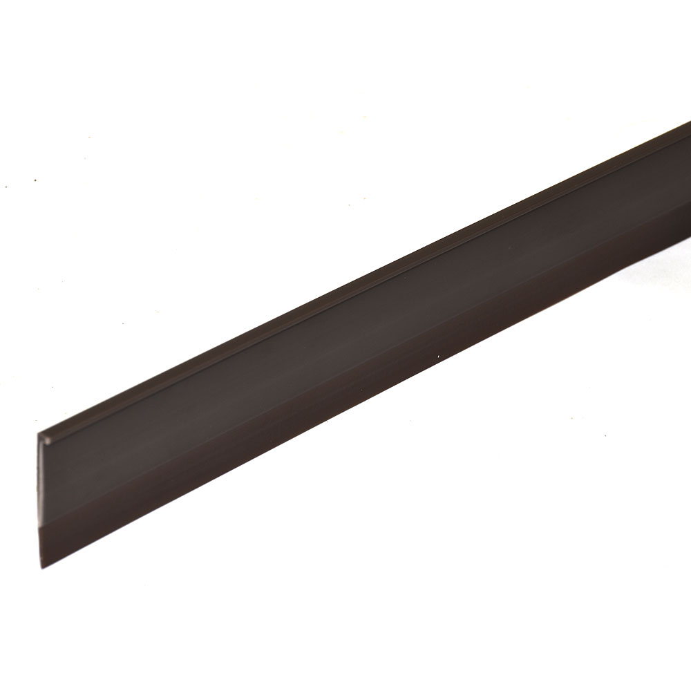 PVC Door Bottom Seal (Brown)