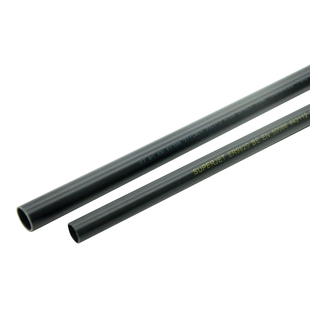 Rigid PVC Conduit (Black)