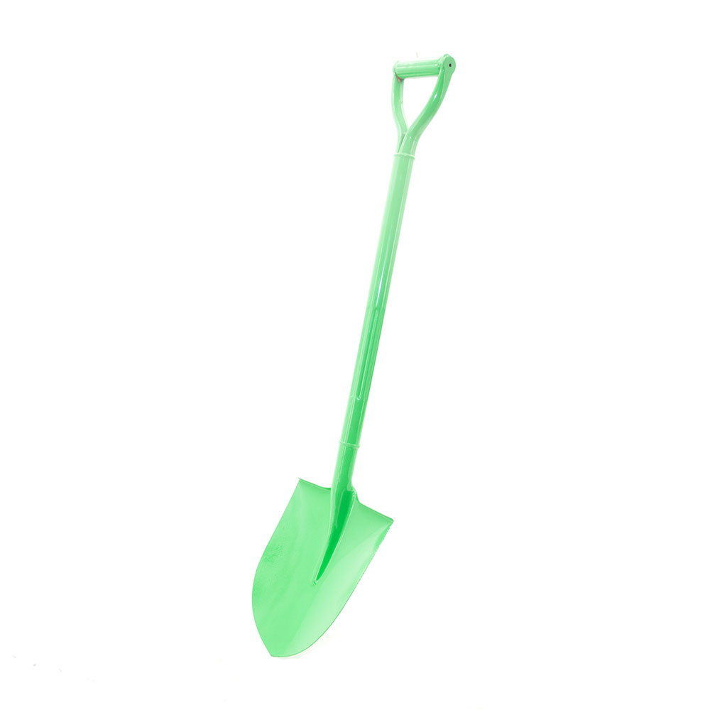 Round Point Shovel With Metal Y Handle