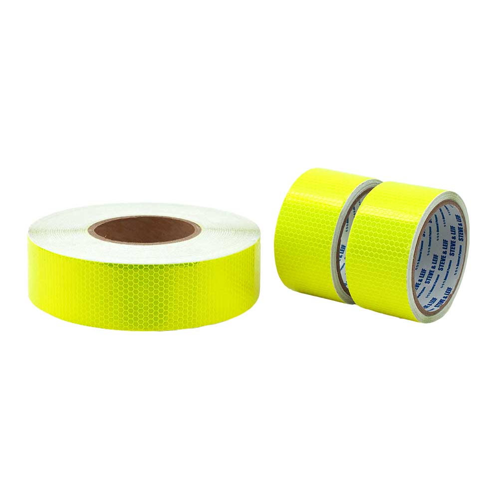 Safety Reflective Adhesive Tape (Neon Yellow)