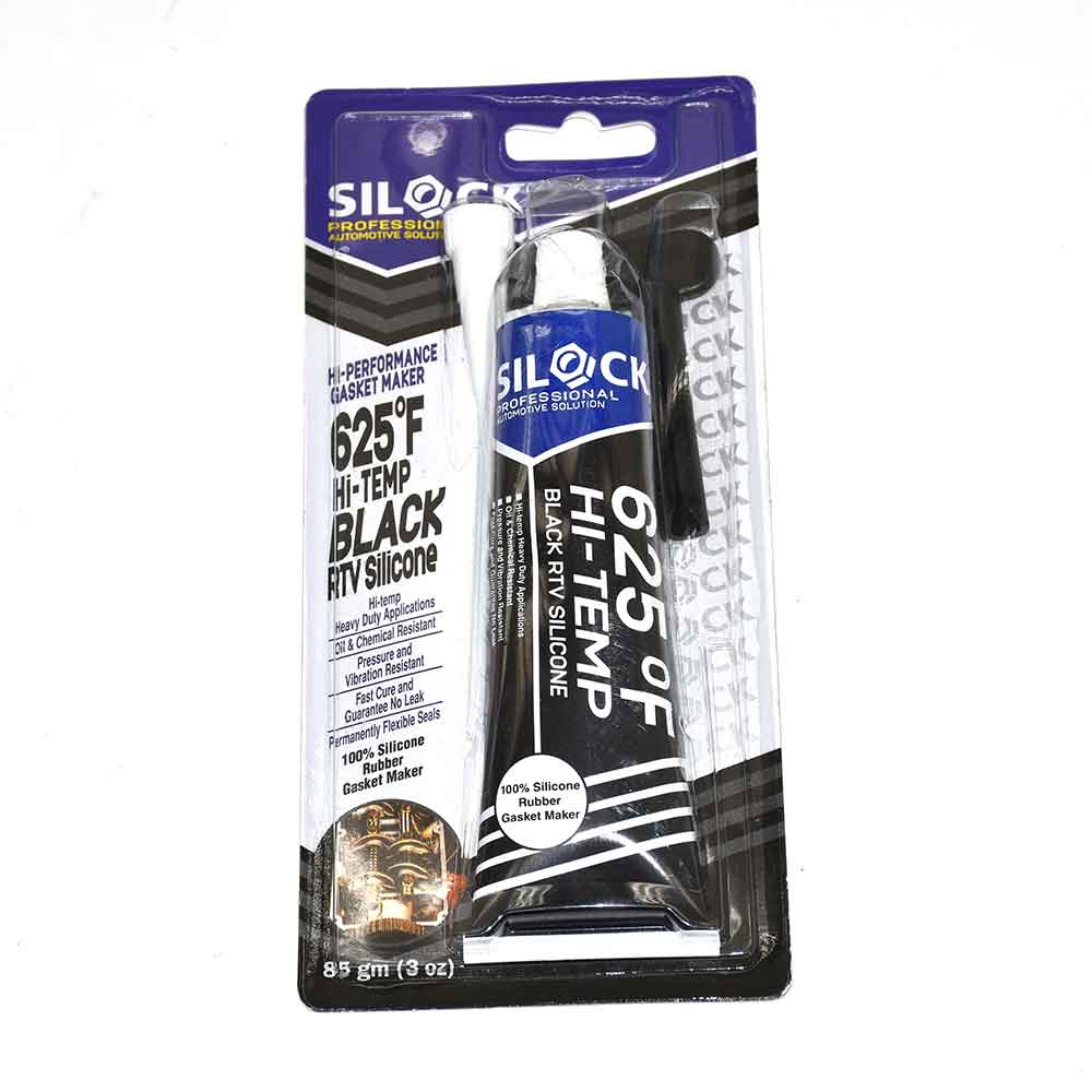 Silock Hi-Temp 625ºF Black RTV Silicone
