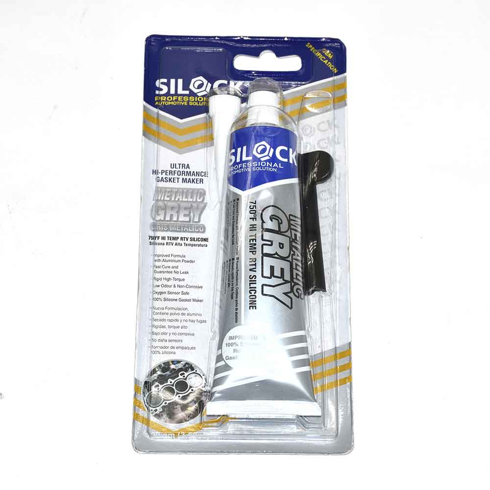 Silock Hi-Temp 750ºF Metallic Grey RTV Silicone