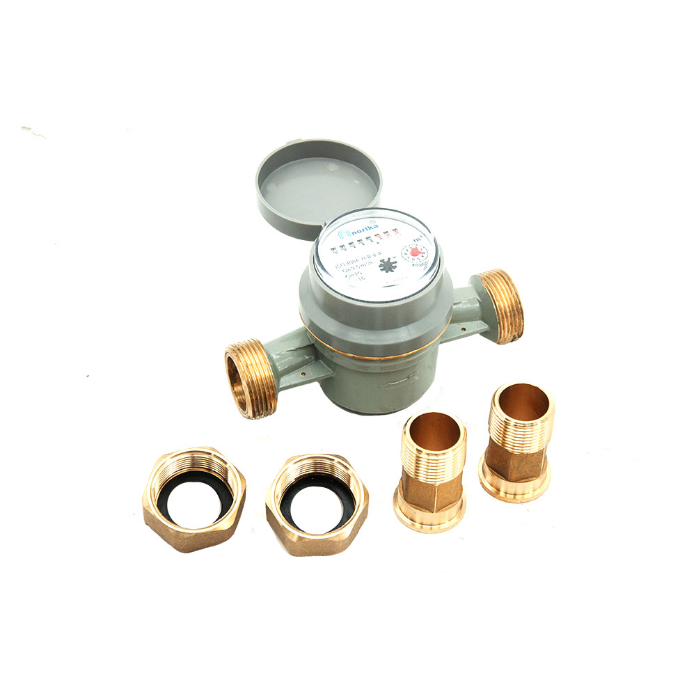 Single Set Dry Dial Cold Water Meter