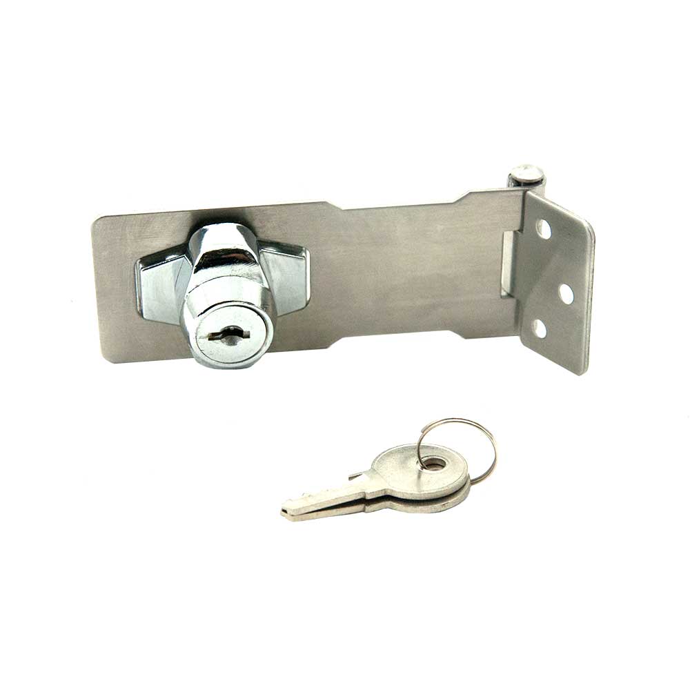 Stainless Steel Key Cylinder Hasp Lock