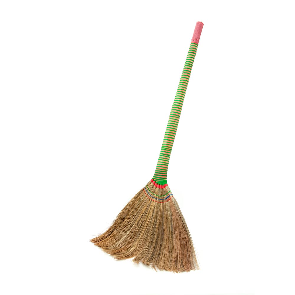 Straw Broom Cane Handle