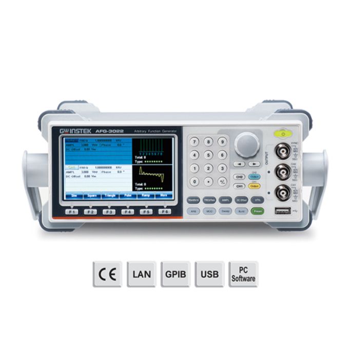 GW-INSTEK AFG-3022 20MHz Dual Channel Arbitrary Function Generator