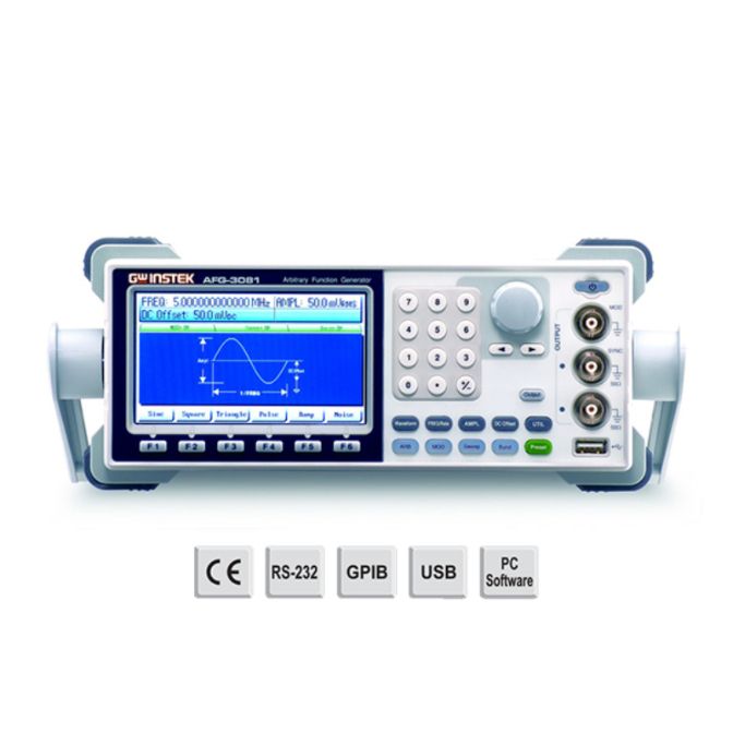 GW-INSTEK AFG-3051 50MHz Arbitrary Function Generator