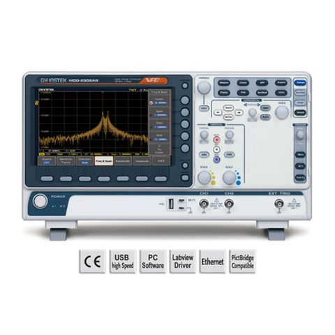 GW-INSTEK MDO-2102A 100MHz 2CH Digital Oscilloscope