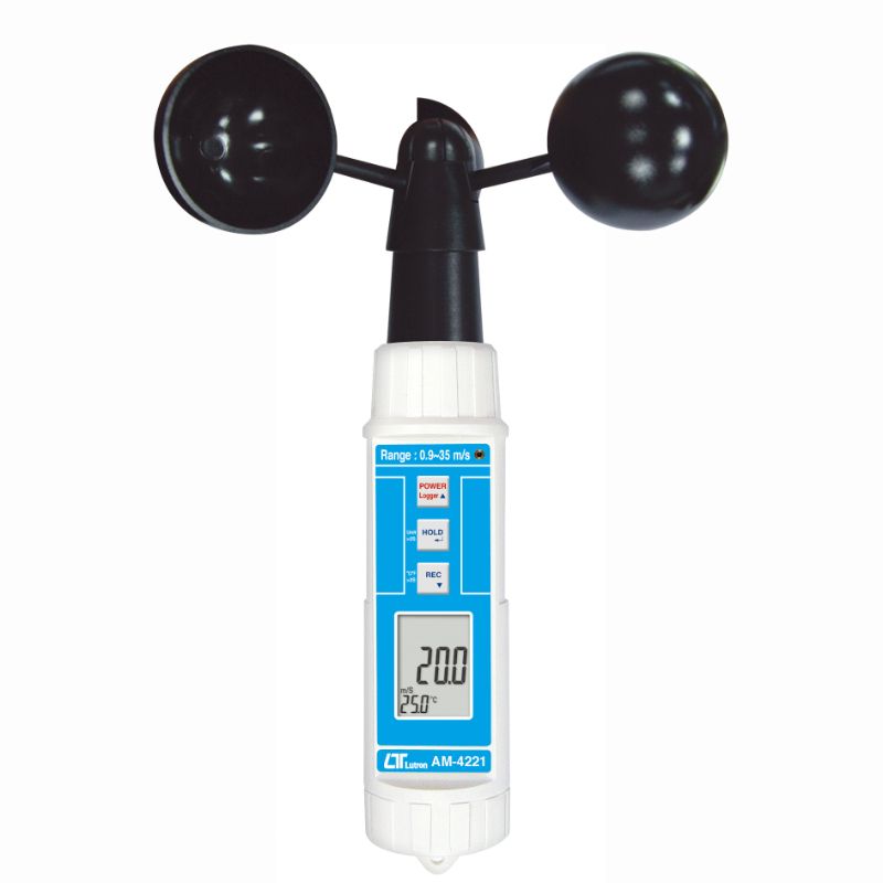 Lutron ABH-4221 Cup Anemometer + Temp.