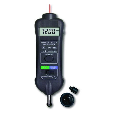 Lutron DT-1236L Laser Photo/Contact Tachometer