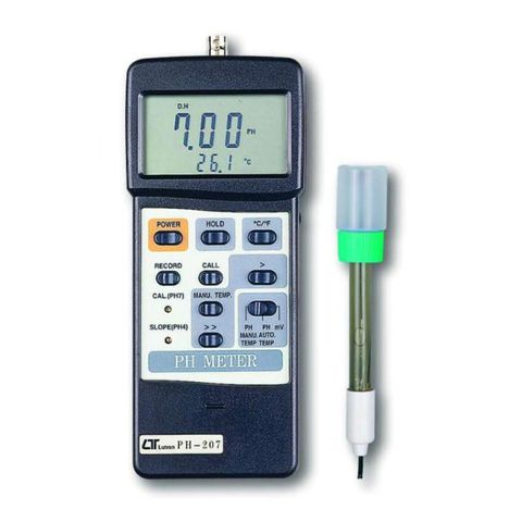 Lutron PH-207 PH Meter, RS-232