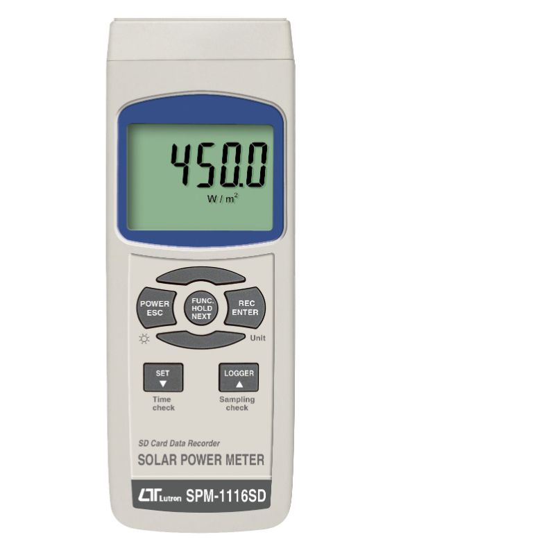 Lutron SPM-1116SD Solar Power Meter, SD Card