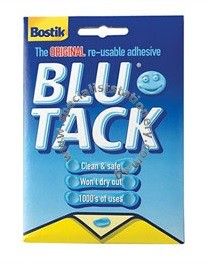 Office Supplies: Bostik BLU-TACK 45G (S) Blue