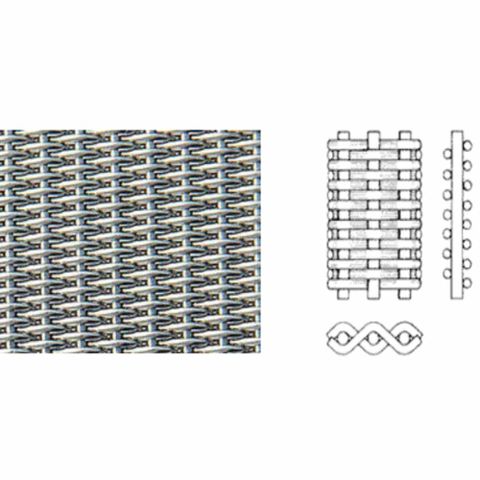 SQC Wire Mesh Woven Plain Dutch Mesh SS304 24x110