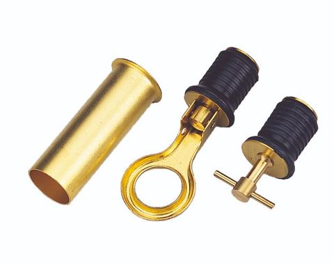 Brass Drain Tube/Plug